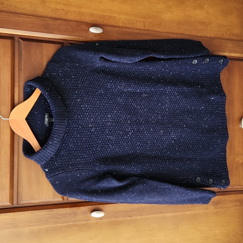 NWOT Talbots navy sweater